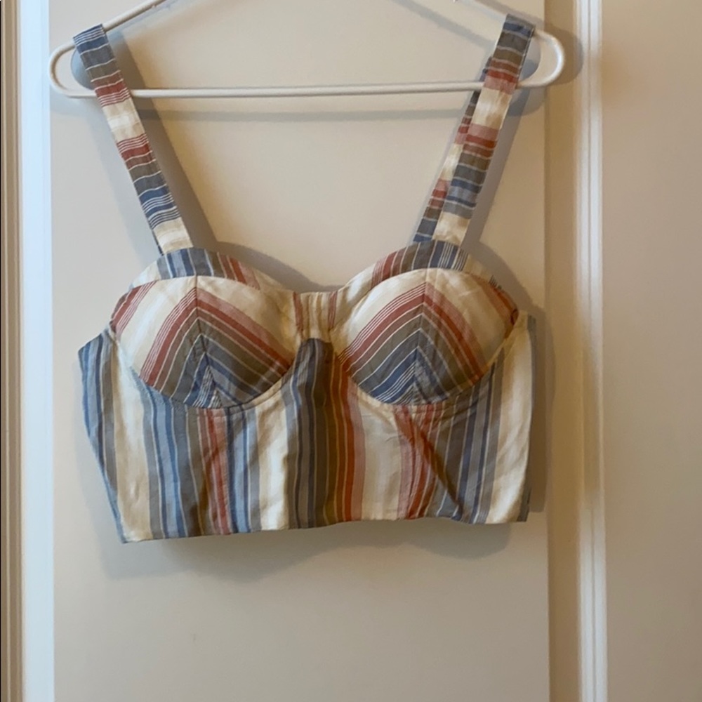 Bandeau Crop Tank Top